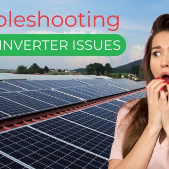 Troubleshooting solar inverter issues