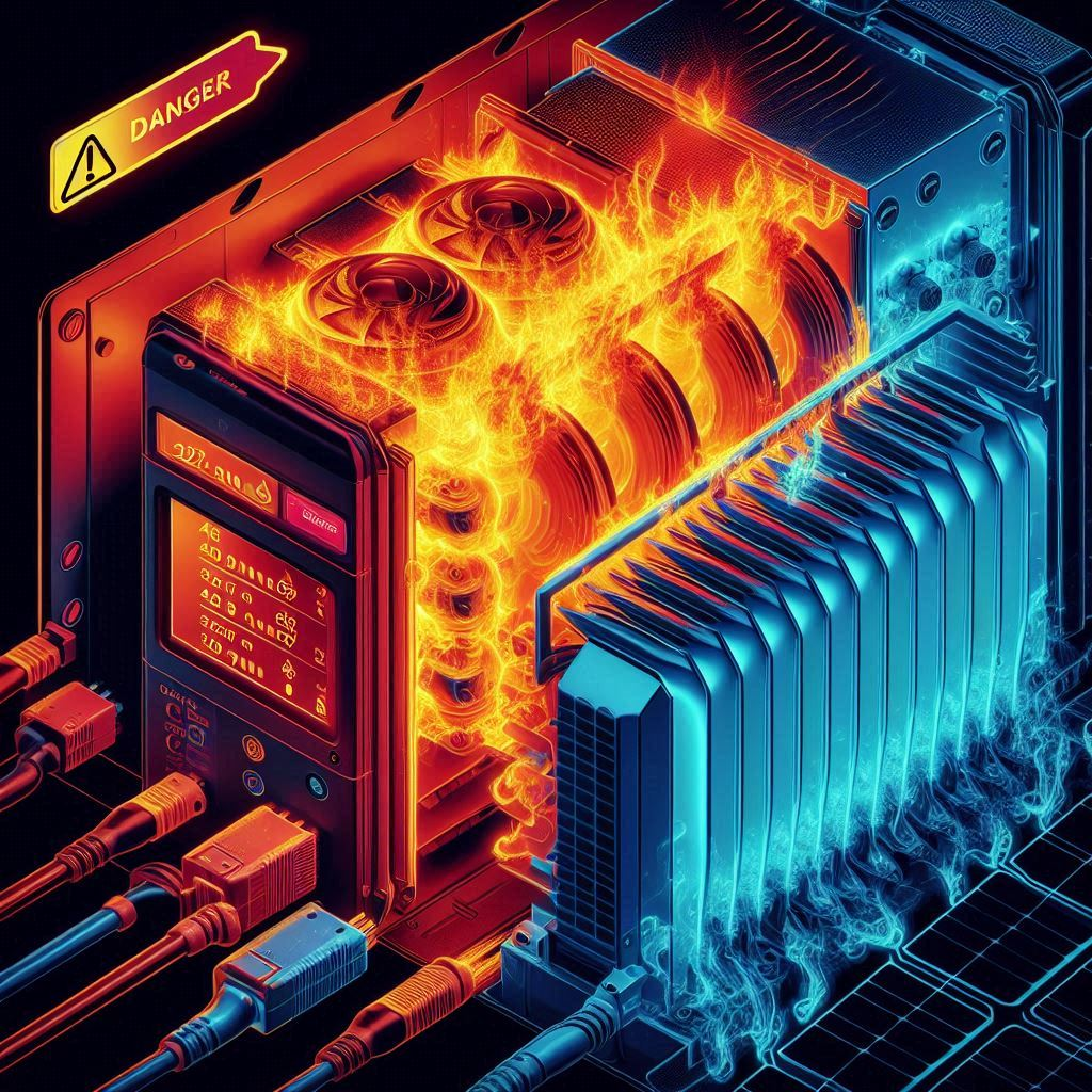 dramatic infrared-style thermal