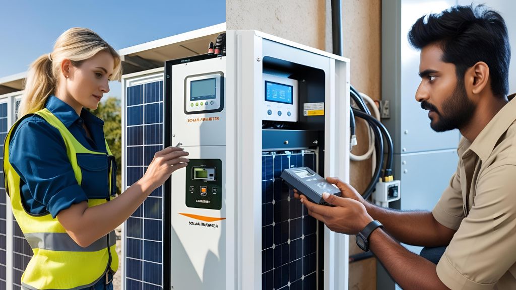 Solar inverter technician