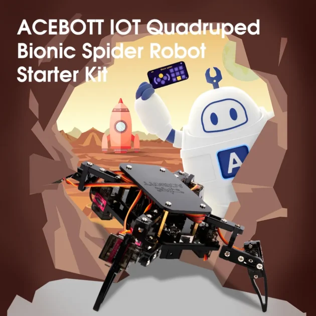Qd020 spider robot kit 2