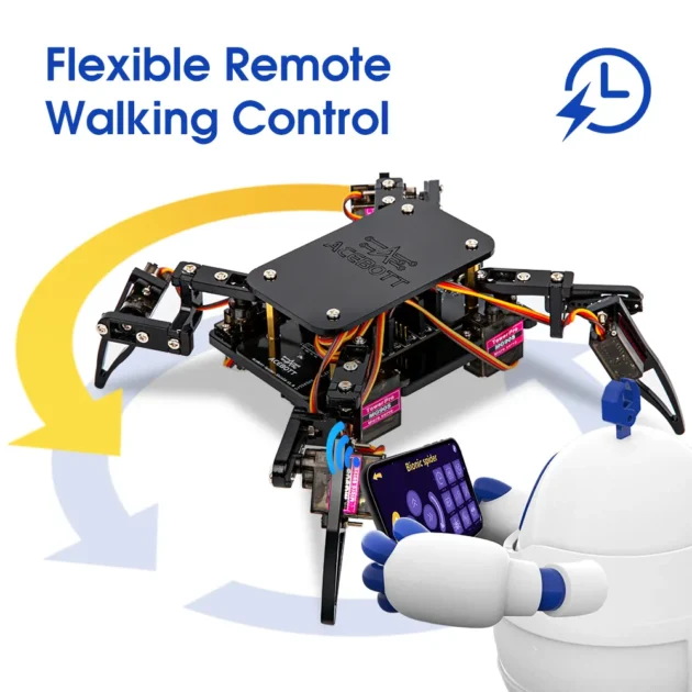 Qd020 spider robot kit 3